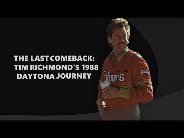 The Last Comeback: Tim Richmond's 1988 Daytona Journey