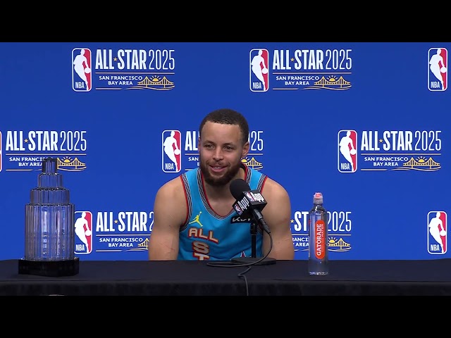 Steph Curry Discusses Winning 2025 NBA All-Star MVP, NBA All-Star Experience in Bay Area