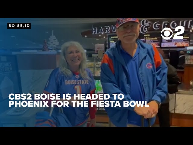 CBS2 Boise is headed to Phoenix for the Fiesta Bowl!