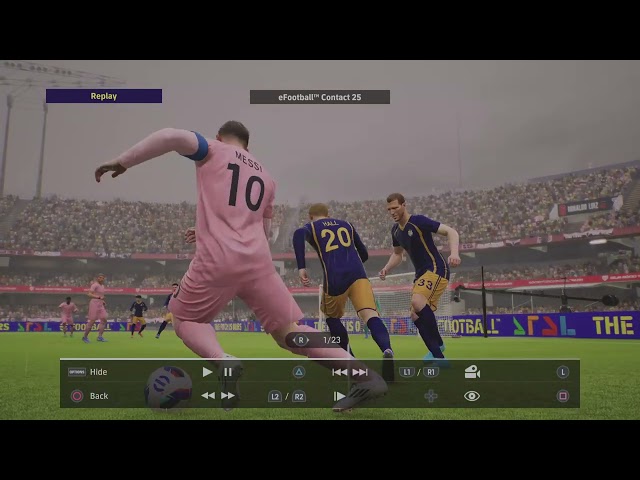 Bend it like messi(ps is down)