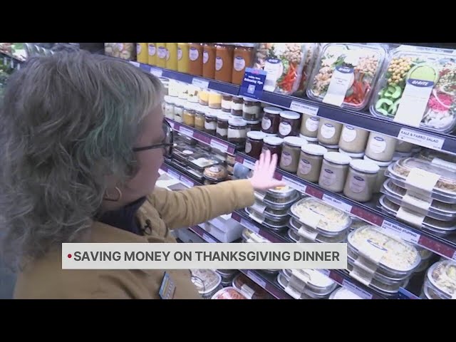 Saving money on Thanksgiving grocery shopping