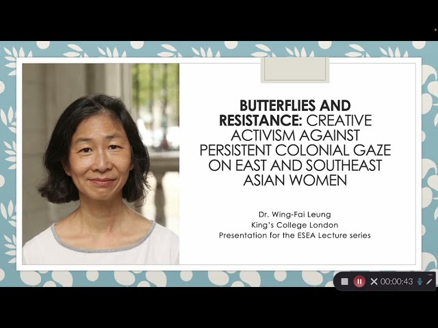 Butterflies and Resistance by Dr. Wing Fai Leung