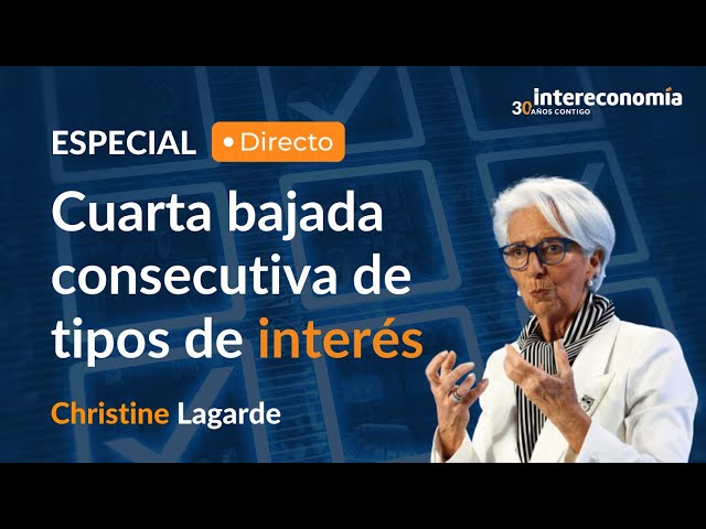 🔴DIRECTO | Especial: El BCE ejecuta su cuarto recorte de tipos consecutivo