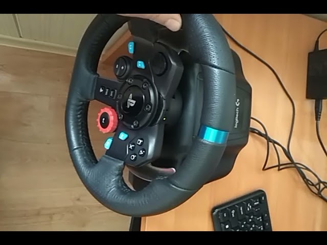 Logitech G29 - doesn't work anymore, problem - steering wheel