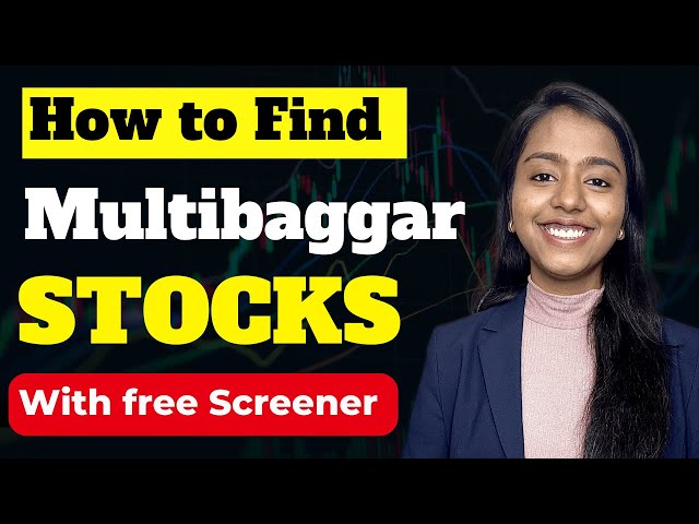 How to Find Multi-beggar Stocks for Investing ||  Free Scanner || Best shares for Investment