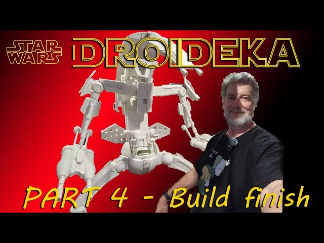 Finishing the build of my life sized Droideka from Star Wars