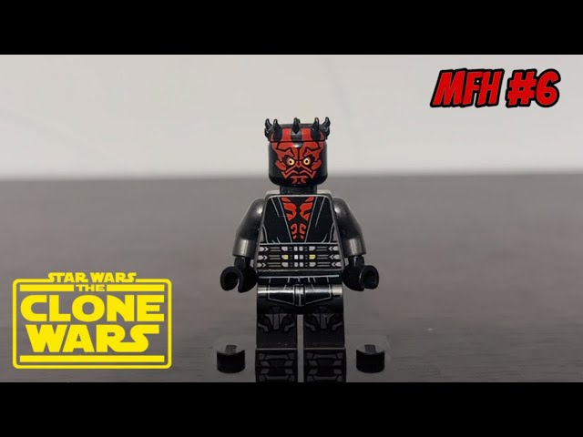 LEGO Minifigure History - Darth Maul (Silver Armor)