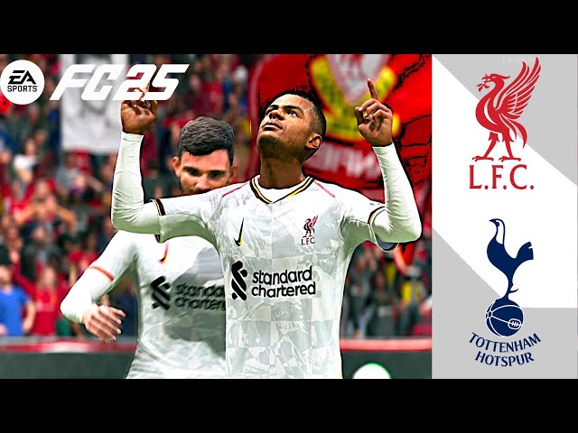 FC 25 - Liverpool Vs. Tottenham - Ft.Salah,Son - EFL Cup 2025 Full  Match | PS5™