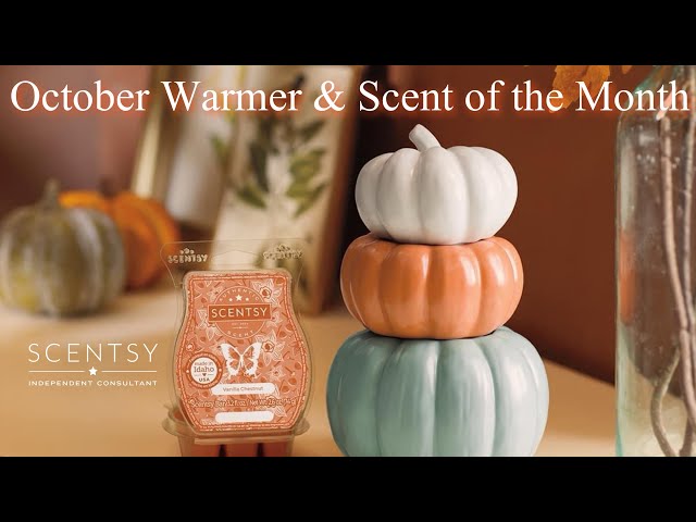 Scentsy October Scent & Warmer of the Month #scentsy