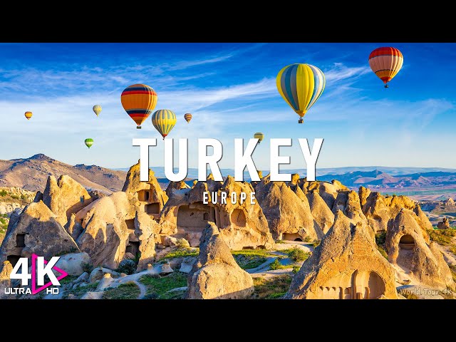 TURKEY 4K (4K UHD) - Amazing Natural Beauty Of Istanbul, Cappadocia, Pamukkale - 4K Video HD