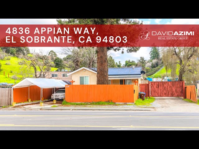 4836 Appian Way, El Sobrante, CA 94803 | David Azimi