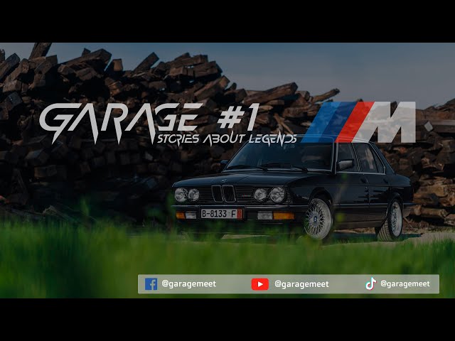 Garage #1 Stories about legends - BMW M5 E28