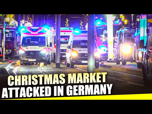 Magdeburg, Christmas Market, Germany. Several killed, many injured, 50 yr old Saudi doctor arrested