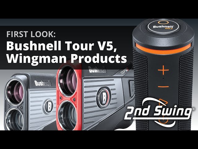 Bushnell Tour V5 Rangefinder & Wingman GPS Speaker | First Look