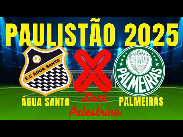 Água Santa X Palmeiras