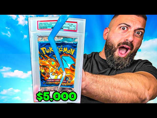 I Cracked Open an Original $5,000 Pokemon Pack & Found...