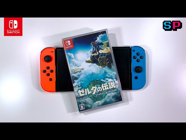 The Legend of Zelda: Tears of the Kingdom Unboxing 2025 (Nintendo Switch OLED)