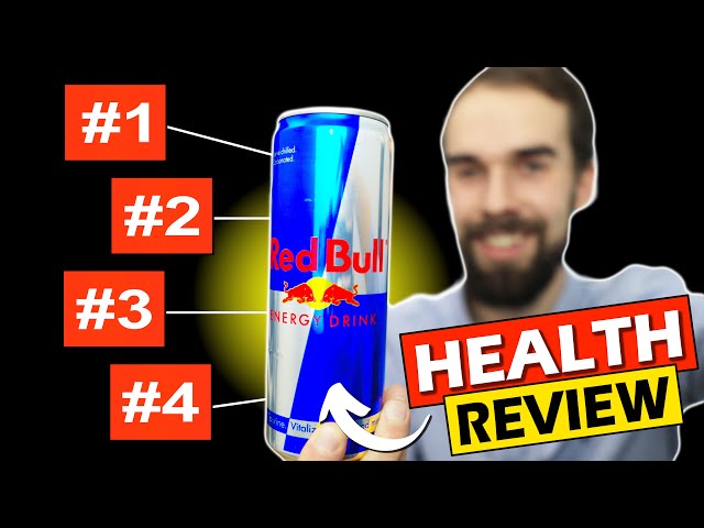 I Examined EVERY Ingredient In A Red Bull Energy Drink!