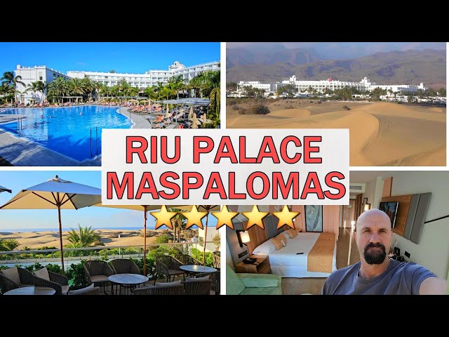 RIU PALACE MASPALOMAS HOTEL - GRAN CANARIA 2025 4K