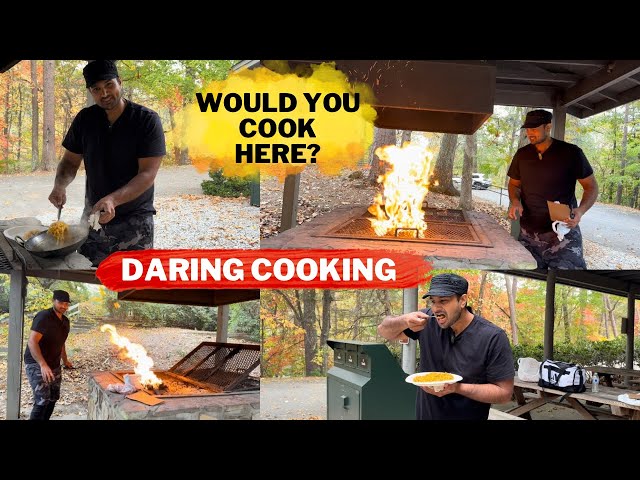 Cooking at a Unique Spot in America :  Ek Desi Experience!