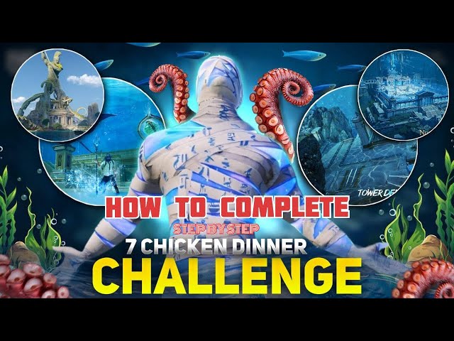 7 Chicken Dinner Challenge Complete Kaise Kare| How To Complete 7 WWCD Challenge ? | Step By Step