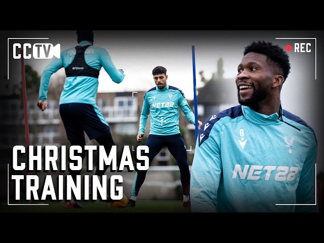 Christmas Eve Training 🎄⚽️ | CCTV | Premier League Training Session