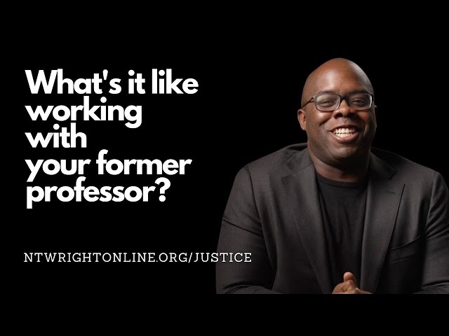 Esau McCaulley: What is it like working with N.T. Wright?