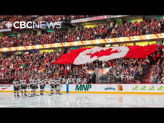 Canadian hockey fans boo U.S. anthem during Ottawa Senators, Minnesota Wild game