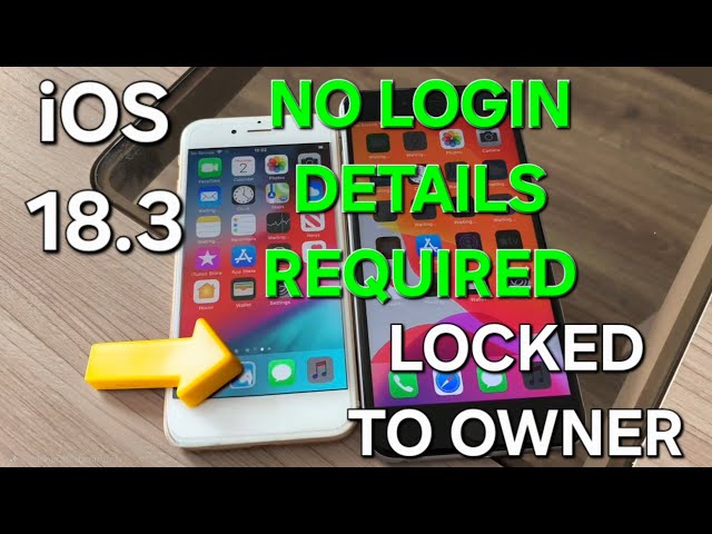 iOS 18.3 iCloud Unlock iPhone 6,7,8, X,11,12,13,14,15,16 Locked to Owner without Login Details ✔️