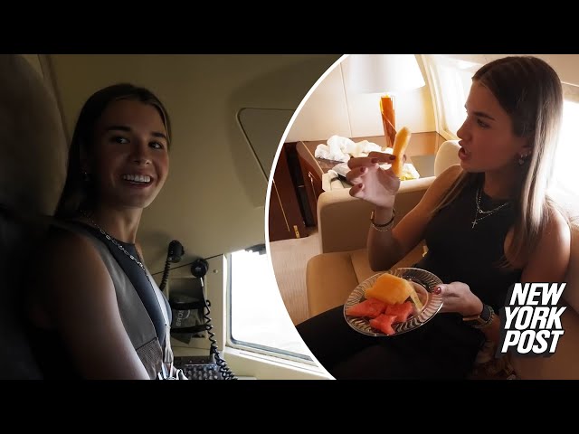 Trump’s granddaughter Kai gives rare glimpse inside president-elect’s private ‘Trump Force One’