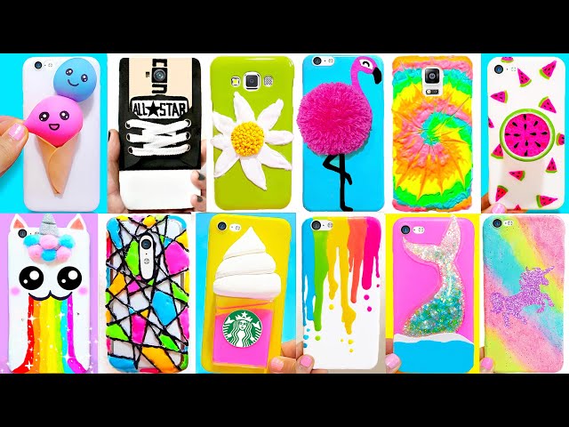 15 DIY Phone Cases (Summer-inspired) | Easy & Cute Phone Projects