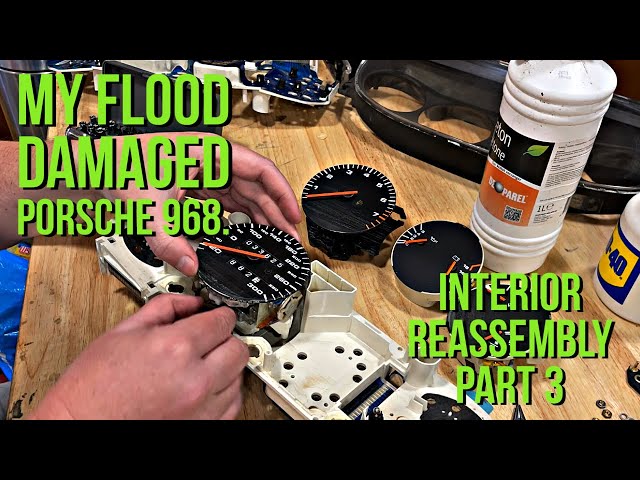 Restoring a Flood Damaged Porsche 968: Interior reassembly - Part 3