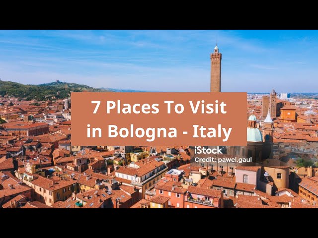 Bologna, Italy: Top 7 Places to Visit | 4K