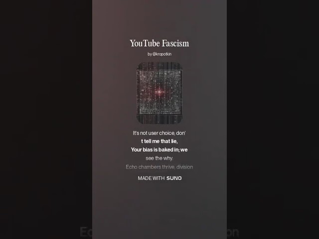 YouTube Fascism