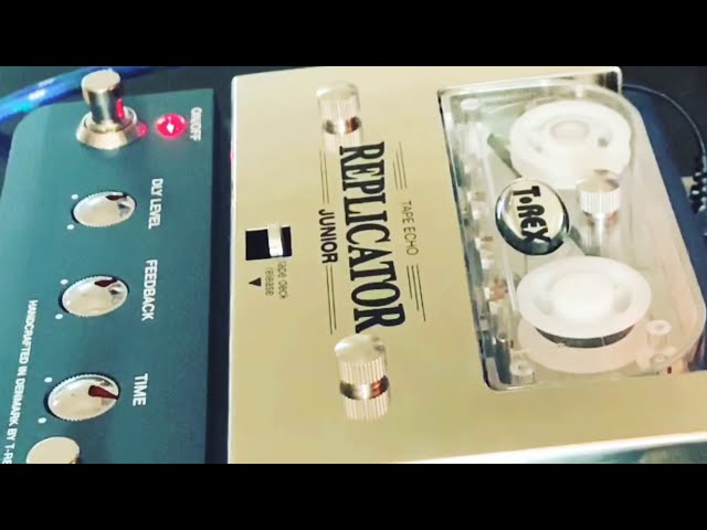 T-Rex Replicator Junior Tape echo ( Tone Demo )