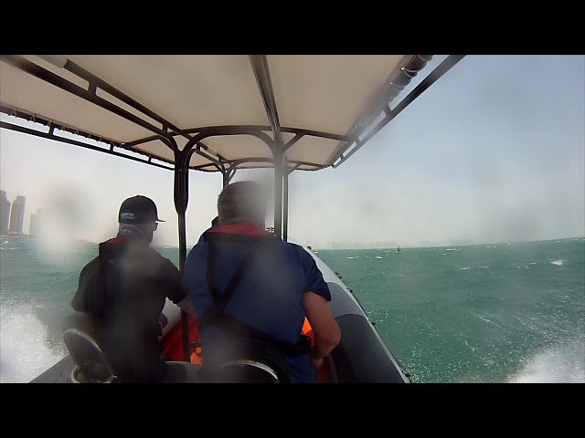 Qatar Vlogs / Powerboat lessons in The Pearl, Doha