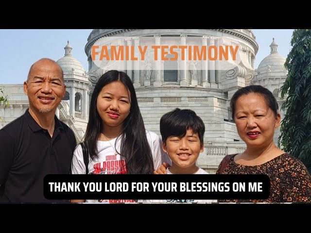 Family Testimony | Thank You Lord For Your Blessings On Me | 2025 Serampore College Retreat