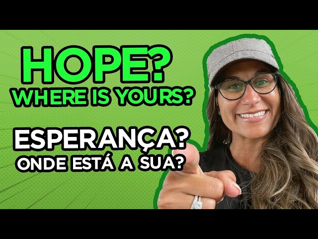 Hope? Where is yours? Esperança? Onde está a sua? #hopewhereisyours