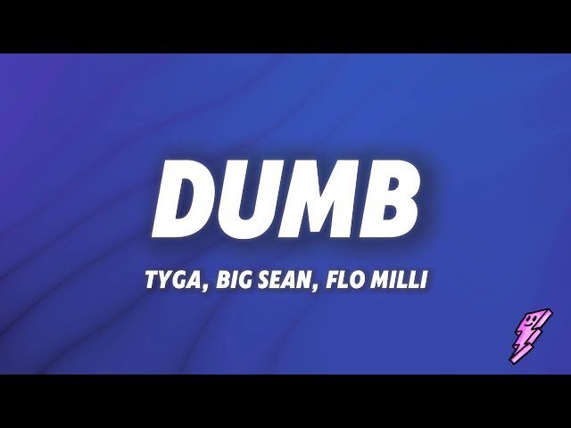 Tyga, Big Sean, Flo Milli - Dumb (Lyrics)