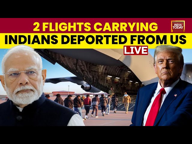 LIVE: White House Sends Back Two Flights Filled With Illegal Indians Living In America