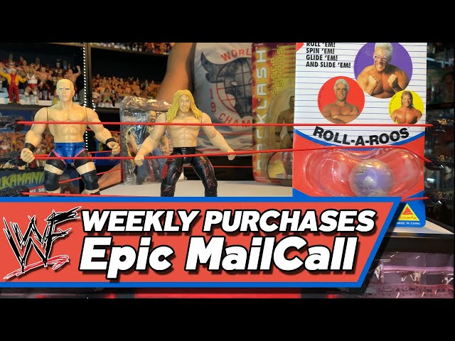 Weekly Purchases!! WCW Toy Max, WWF Jakks BCA, Wrestlemania & More! Epic Mail Call!