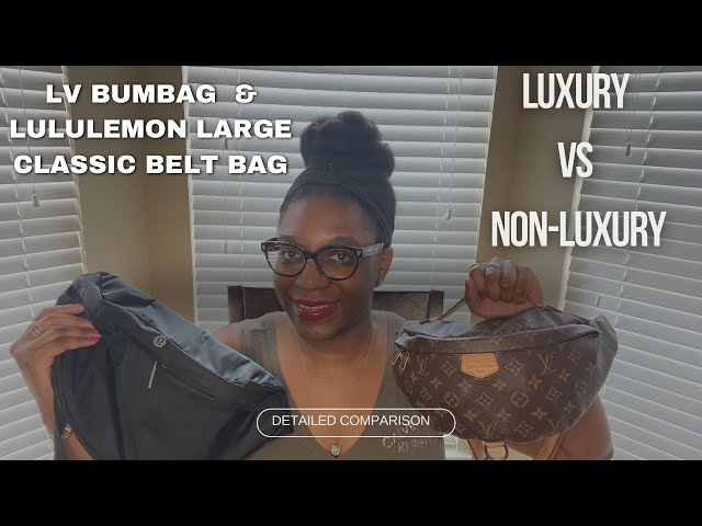 BATTLE OF THE BUMBAGS: LV BUMBAG VS LULULEMON LARGE BELT BAG