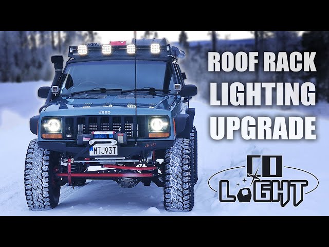 Installing 5 inch Roof Lights With DRL + Amber Turn Signal