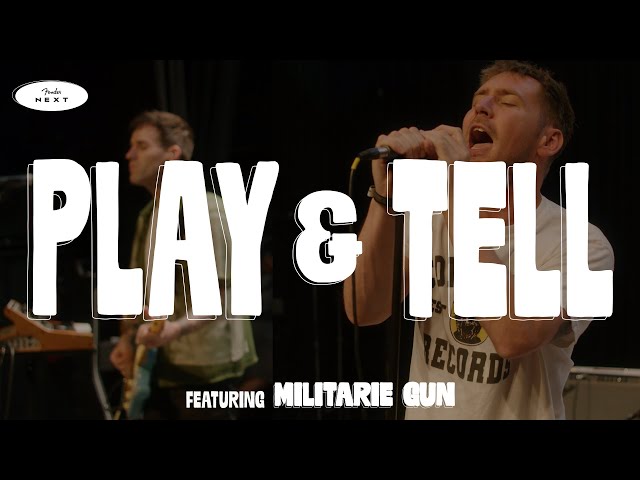 Play & Tell ft. Militarie Gun | Fender Next | Fender