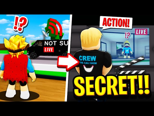 My Life was a SECRET TV SHOW in Roblox BROOKHAVEN RP!!