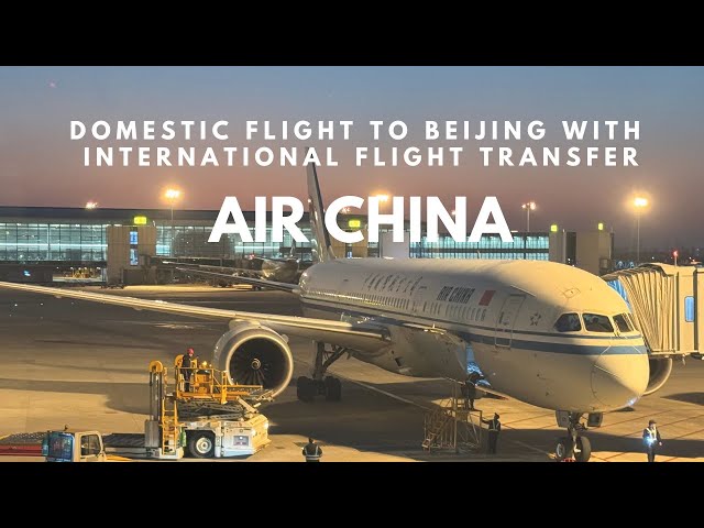 Air China 🇨🇳 Flight from Hangzhou to Beijing, Beijing Capital Airport International flight transfer