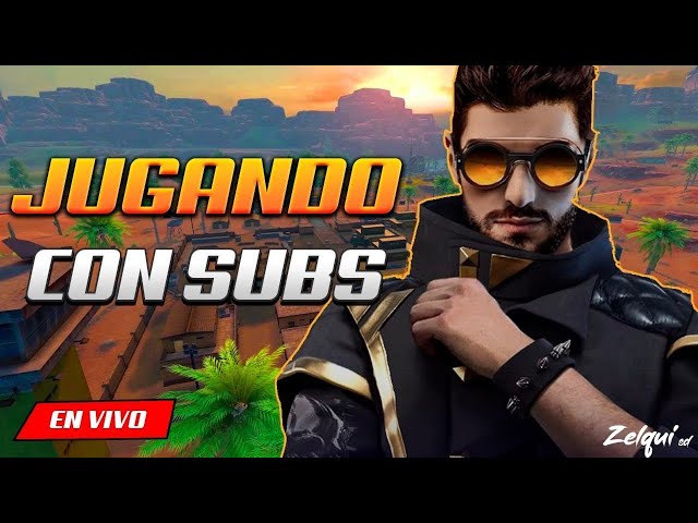 JUGANDO FREE FIRE CON SUBS UNETE!!!!!!!!!