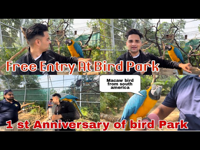 All Tickets free on 1st Anniversary of Chandigarh Bird Park | 16th Novembar 2022