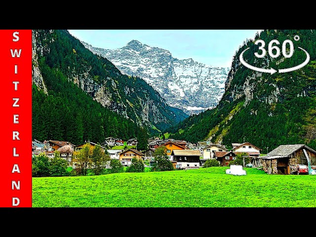 BEST 360° Virtual Driving Tour in Switzerland /The Old Road to the High Mountain Passes/ LoFi Music