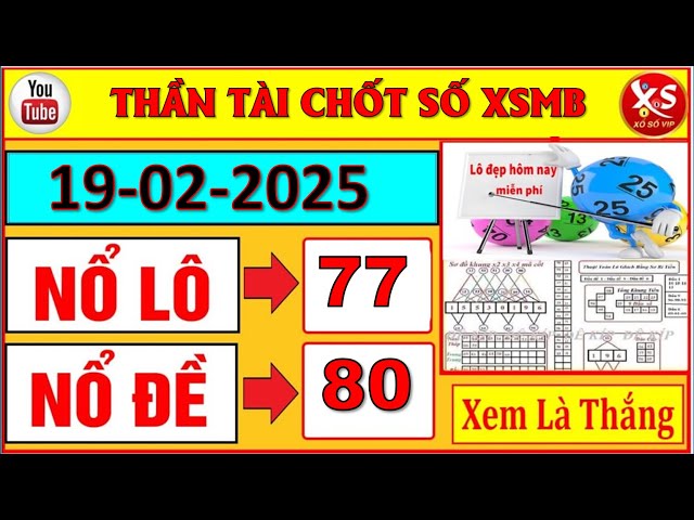 Thần Tài Chốt Số Miền Bắc 19/02Thần Tài Soi Cầu , Soi Cầu Lô Đề , Soi Cầu Miền Bắc,Thần Tài May Mắn